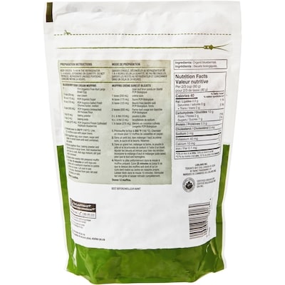 Frozen Cultivated Highbush Blueberries, Organic