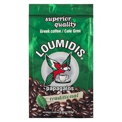 Papagalos Greek Coffee      194 g, $5.15/100g