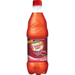 Canada Dry Limited Edition Cranberry Ginger Ale 500 ml, $0.76/100ml