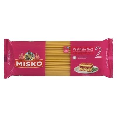 Misko Durum Wheat Semolina Pasta Macaroni Pastitsio No 2 500 g, $0.76/100g