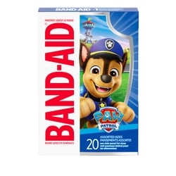 Band-Aid Adhesive Bandages for Kids, Paw Patrol 20 ea, $0.30/1ea
