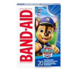 Band-Aid Pansements Paw Patrol Assortis 20 ea, 0,31 $/1ch