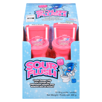 Novelty Sour Flush Candy 12x39.0 g, $3.63/100g