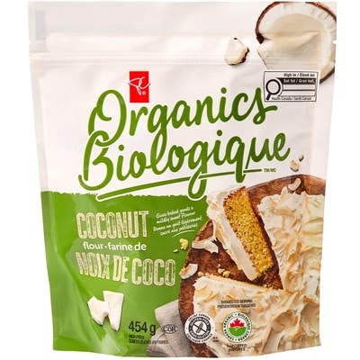 PC Organics Coconut Flour 454 g, $1.59/100g