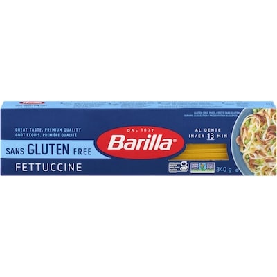 Barilla Pâtes Fettuccine Sans Gluten 340 g, 1,32 $/100g