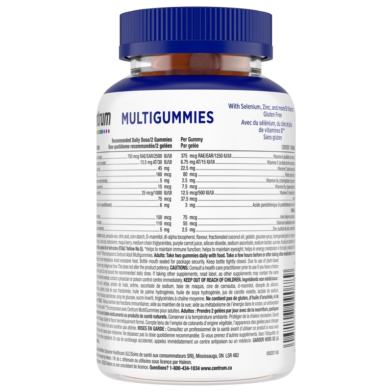 Multigummies Men Multivitamin And Multimineral Supplement, 130 Count