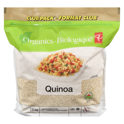 PC Biologique Quinoa 1.8 kg, 1,22 $/100g