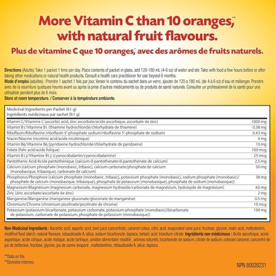 Citron-Lime (Poudre Effervescente)