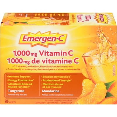 Emergen C Tangerine 30 ea, $0.58/1ea
