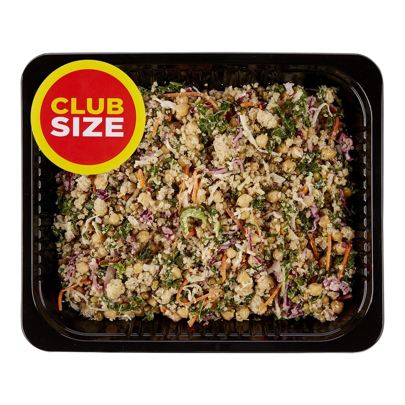 Quinoa Chickpea Kale Salad