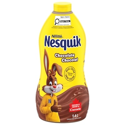 Nestlé Nesquik Sirop Au Chocolat 1.4 l, 1,29 $/100ml