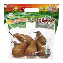 null Lil Snapper Organic Bosc Pears 910 g, $0.77/100g