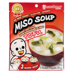 Marukome Instant Miso Soup, Tofu 29 g, $10.31/100g