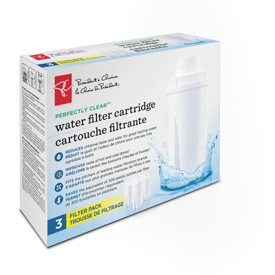 President's Choice Water Filter Cartridge 3 Filter Pack 1 ea, $23.00/1ea