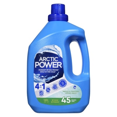 Arctic Power Liquid Laundry Detergent, Spring Magic, 45 Wash Loads 1.8 l, $0.43/100ml
