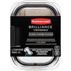 Brilliance Plastic Food Storage Container, 1 Pack