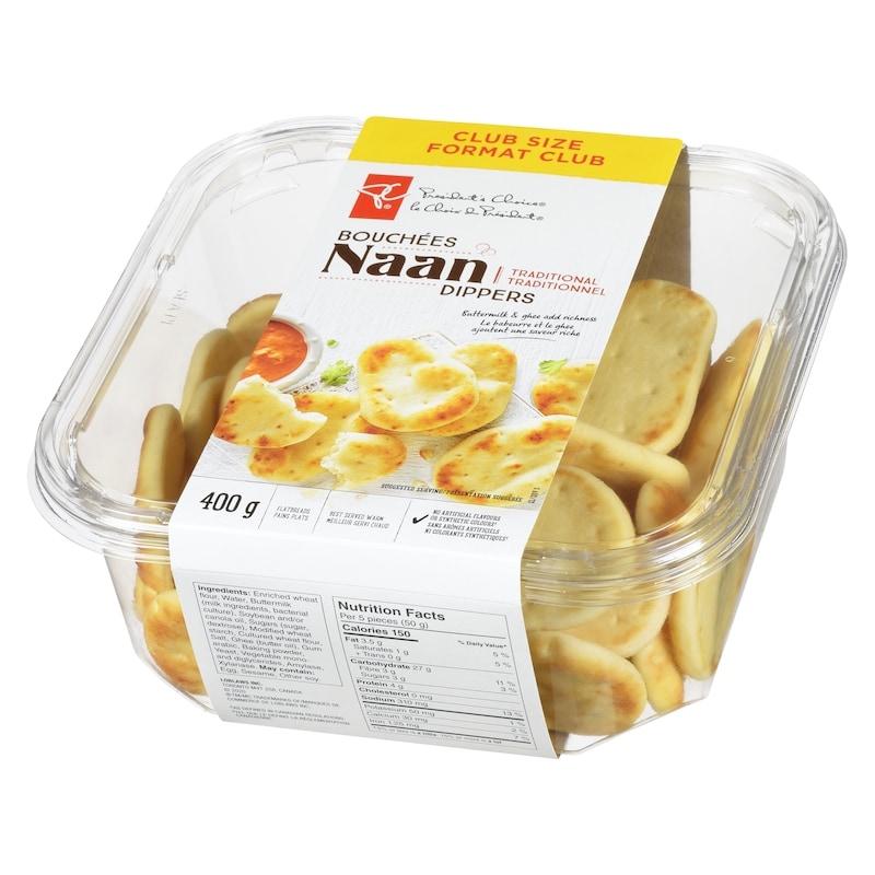 Traditional Naan Dippers Flatbreads Club Pack
