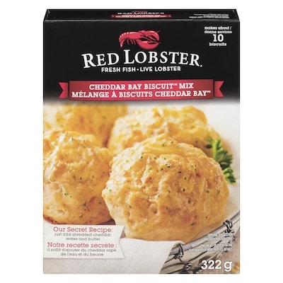 Red Lobster Cheddar Bay Biscuit Mix 322 g, $1.55/100g