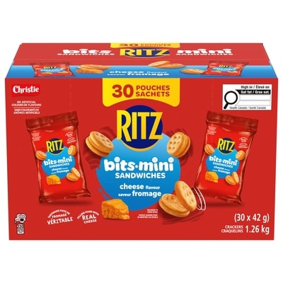 Christie RITZ BITS Sandwiches Cheese 1.275 kg, $1.43/100g