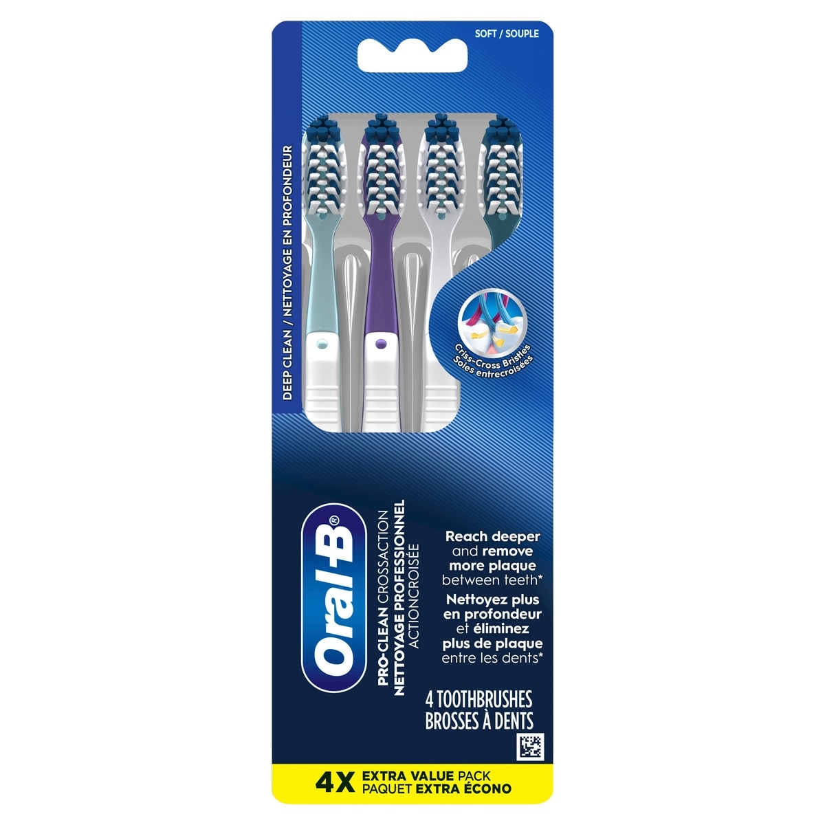 Oral B Pro-Health All-In-One Toothbrush 4 Pack 4 ea, $4.50/1ea