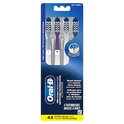 Oral B Pro-Health All-In-One Toothbrush 4 Pack 4 ea, $4.50/1ea