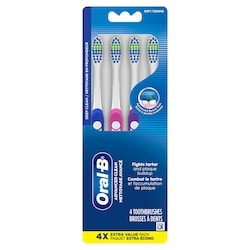 Indicator Colour Collection Toothbrush, Soft, 4 Count
