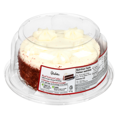 Charlotte's Red Velvet Cake with Cream Cheese Frosting 475 g, $1.26/100g