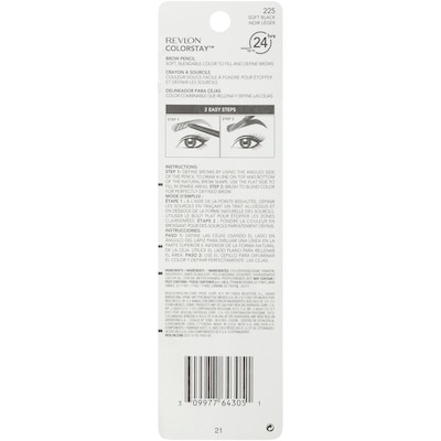 Colorstay Brow Pencil 225 Soft Black