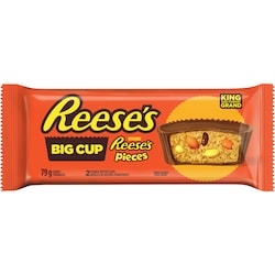 Hershey’s Grand Moule Rempli de Pieces Grand Format 16 Barres x 16x79.0 g, 2,17 $/100g