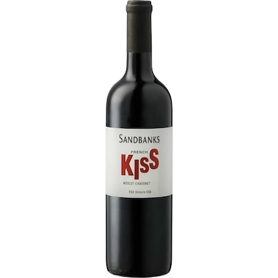 SANDBANKS French Kiss Merlot Cabernet (ID required at pick-up) 750 ml, $2.29/100ml
