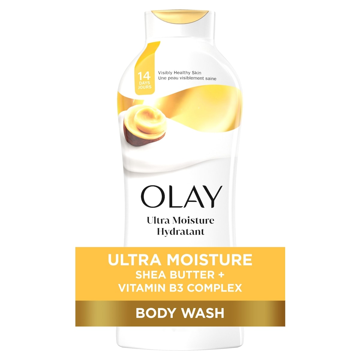 Olay Total Effects Ultra Moisture Body Wash with Shea Butter 650 ml, $1.69/100ml