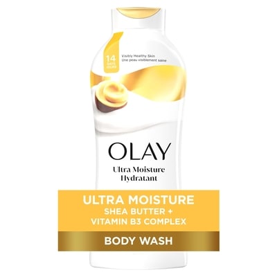 Olay Total Effects Ultra Moisture Body Wash with Shea Butter 650 ml, $1.23/100ml