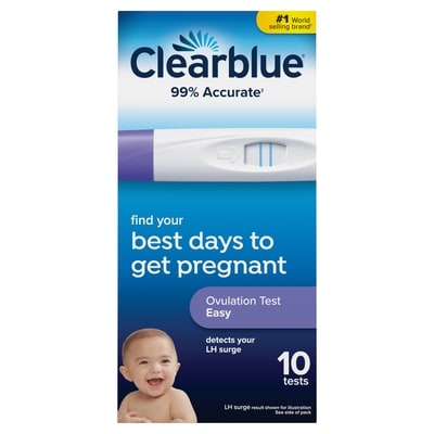 Clearblue Ovulation Test 10 ea, $4.60/1ea
