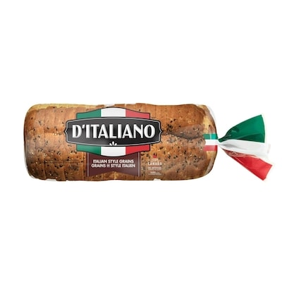 D’Italiano Pains de style italien avec grains 600 g, 0,67 $/100g