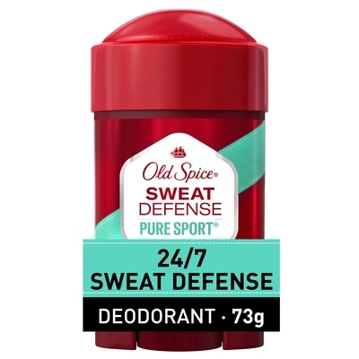 Old Spice HMC Sweat Defense Antiperspirant, Pure Sport Plus 73 g, $13.00/100g