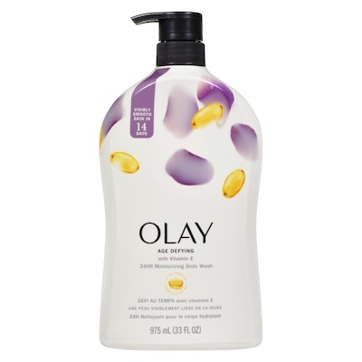 Olay Gel de douche, Défi au temps 887 ml, 1,24 $/100ml