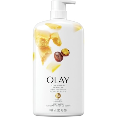 Olay Ultra Moisture Shea Butter Body Wash 887 ml, $1.13/100ml