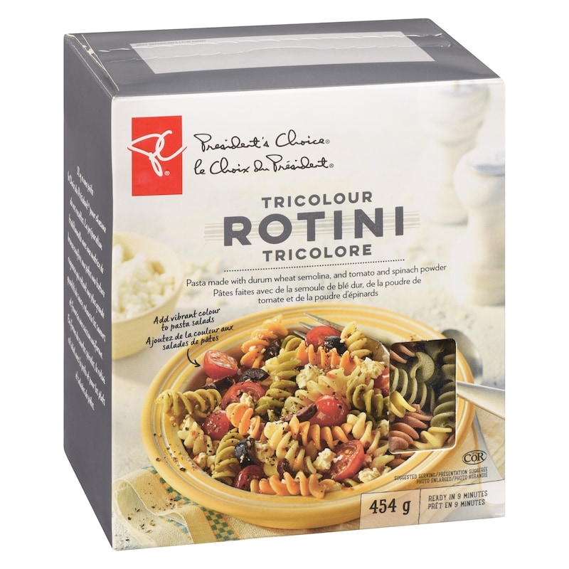Tricolour Rotini Pasta
