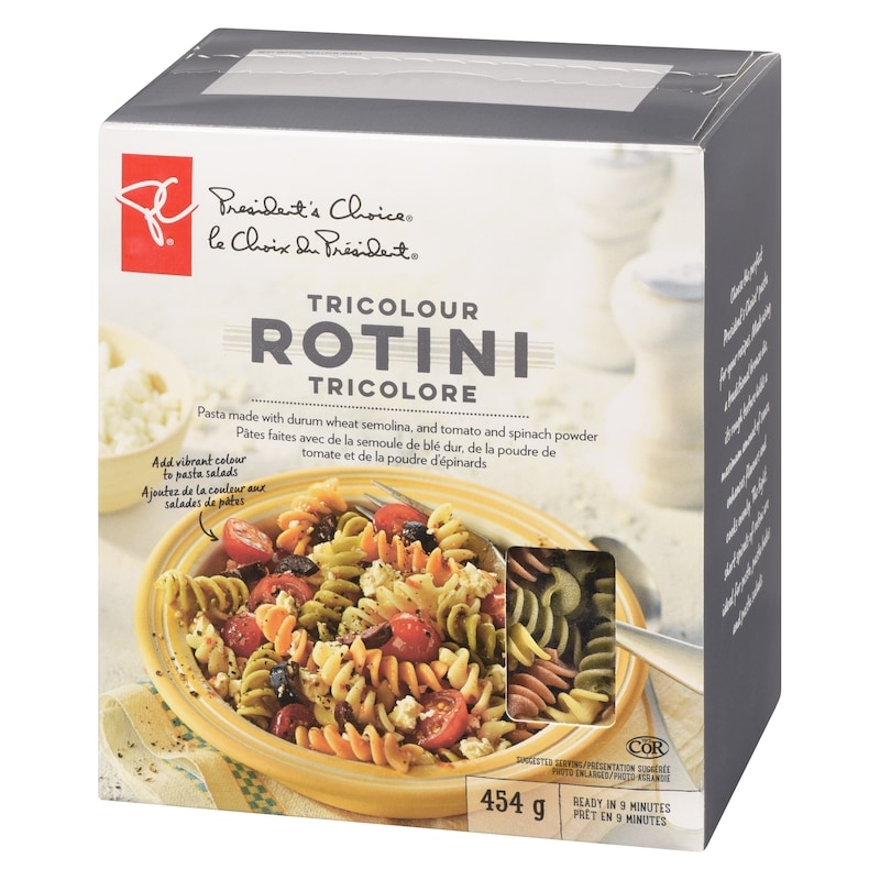 Tricolour Rotini Pasta