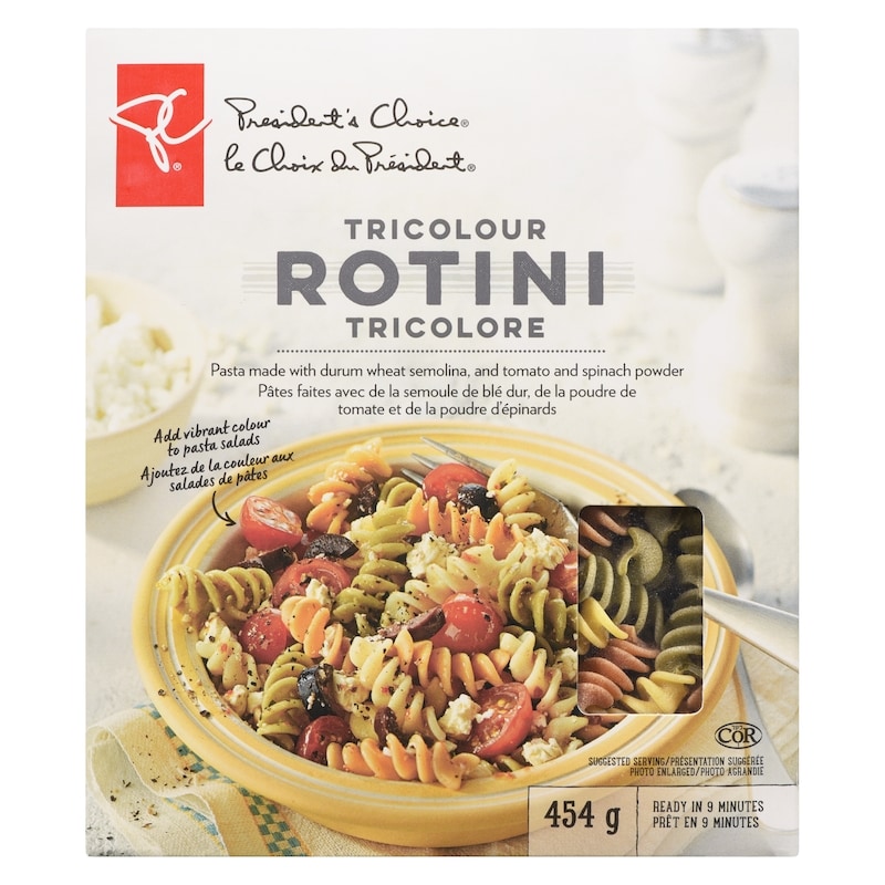 Tricolour Rotini Pasta