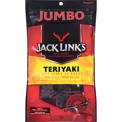 Jack Links Teriyaki Jerky 230 g, $6.52/100g