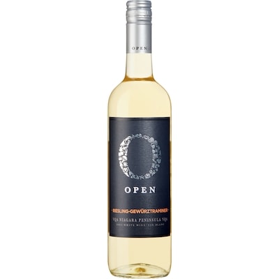 OPEN Riesling gewurztraminer (Pièce d’identité requise au moment du ramassage) 750 ml, 1,89 $/100ml