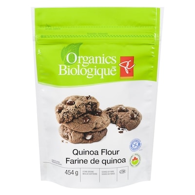 PC Organics Stone Ground Quinoa Flour 454 g, $2.42/100g