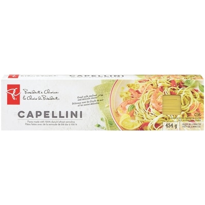 President's Choice Capellini Pasta 454 g, $0.55/100g