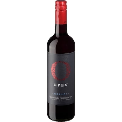 OPEN Merlot (Pièce d’identité requise au moment du ramassage) 750 ml, 1,89 $/100ml