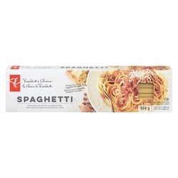 le Choix du Président Pâtes spaghetti 454 g, 0,53 $/100g