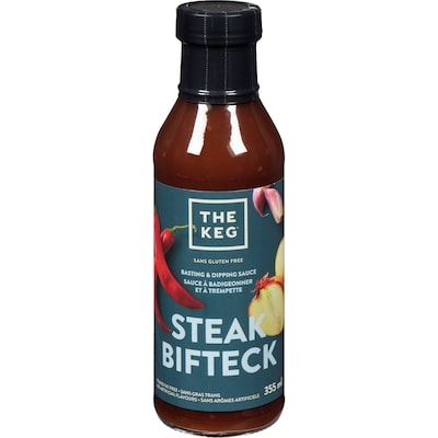 The Keg Steak Sauce      355 ml, $1.55/100ml