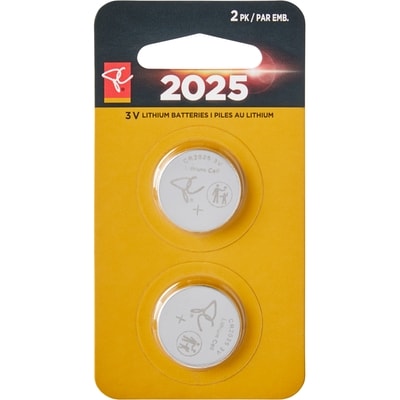 President's Choice 2025 Watch Batteries  1 ea, $4.50/1ea