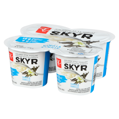 Yogourt style islandais skyr 0 % M.G., vanille