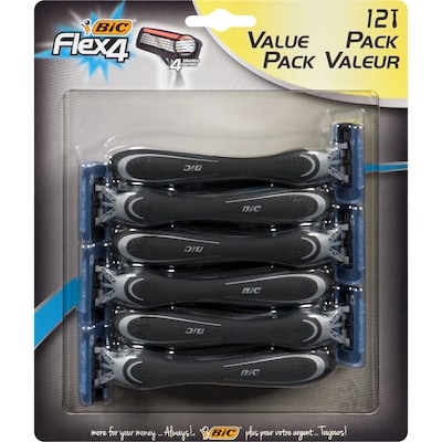 Bic Flex 4 Hybrid Flex 4 Disposable Razor, Men 12 ea, $1.79/1ea